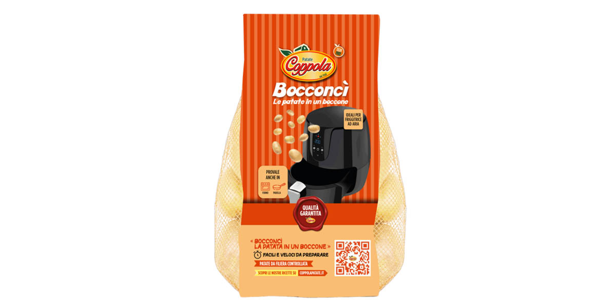 Nasce “Bocconcì”: le prime patate pensate per la friggitrice ad aria